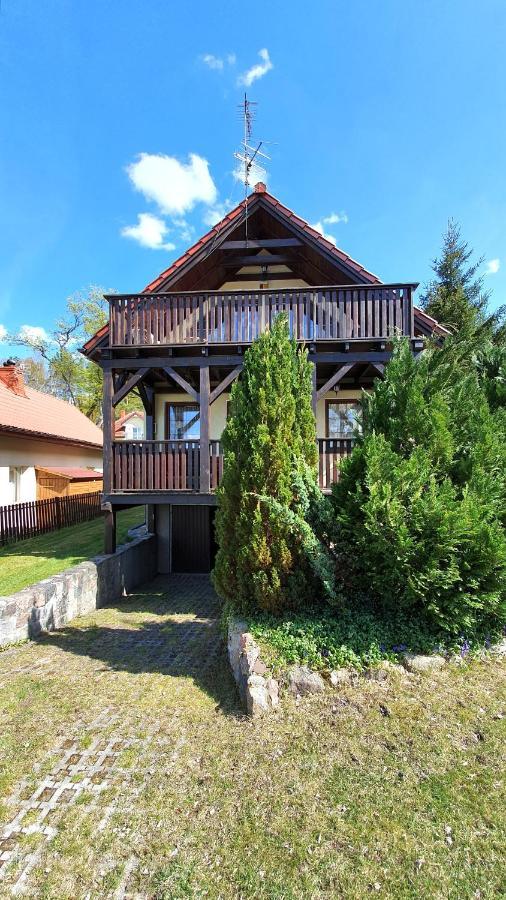 Dom Letniskowy Narie Villa Morąg Exteriör bild
